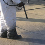 Baltimore protective roof coatings over foam